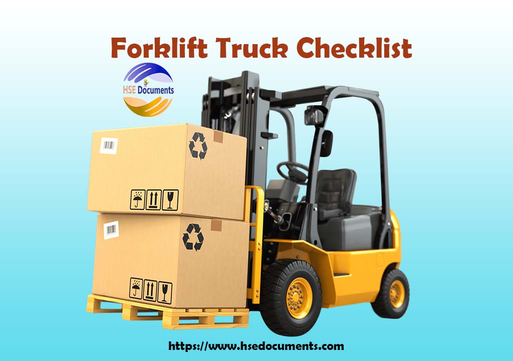 Forklift Truck Checklist HSE Documents