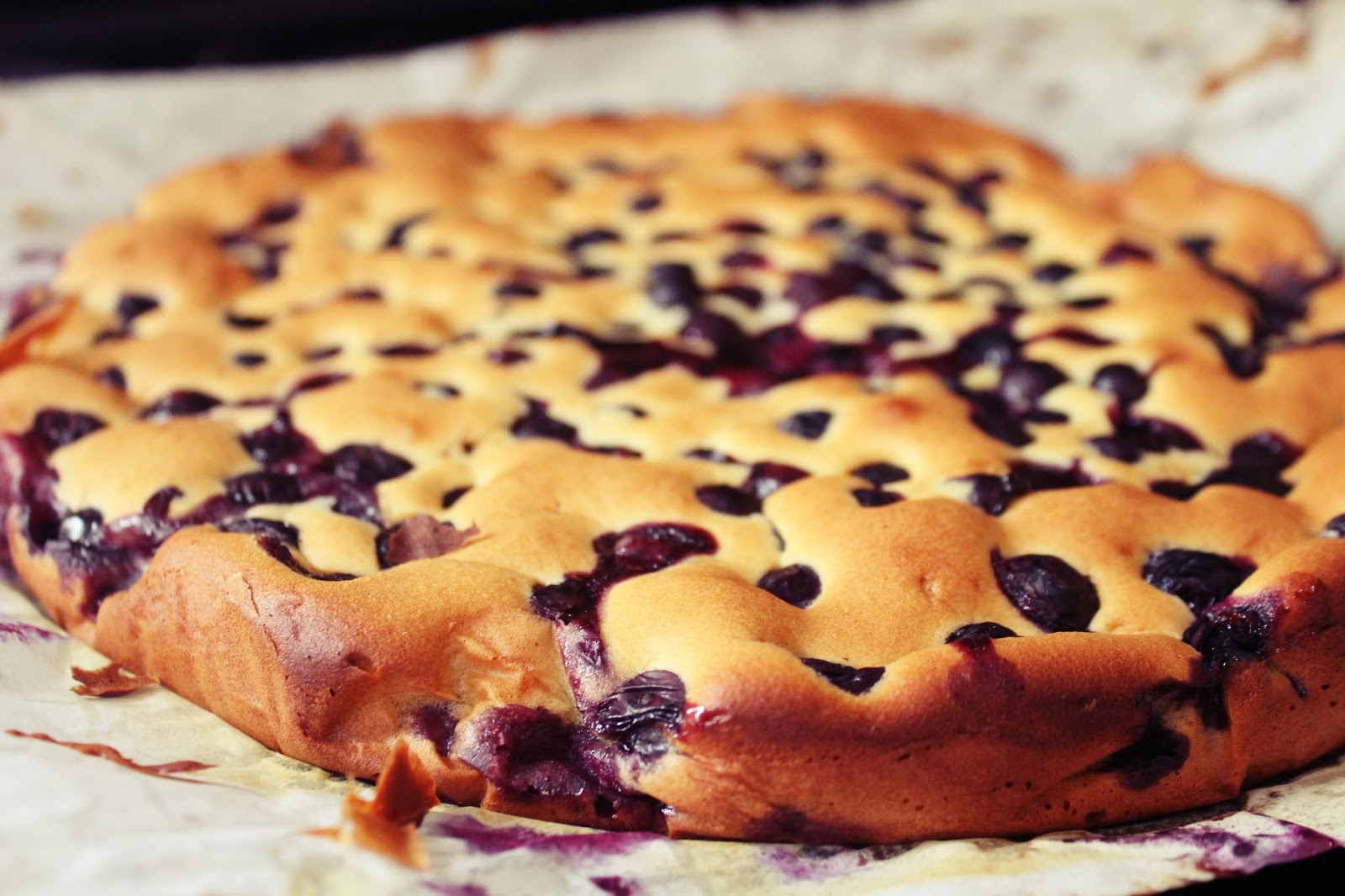 Eat cake for breakfast! (Blueberry Greek Yogurt Breakfast Cake) My Sh