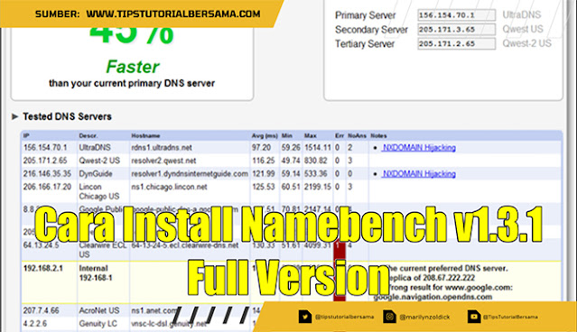 Cara Install Namebench v1.3.1 Full Version