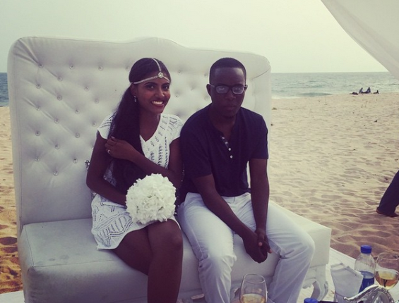 1 Photos: M.I's younger brother, Jason Abaga, weds at the beach