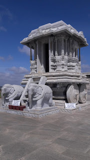 Stone chariot of Hampi mimicked of temple of Venugopala Swamy Temple