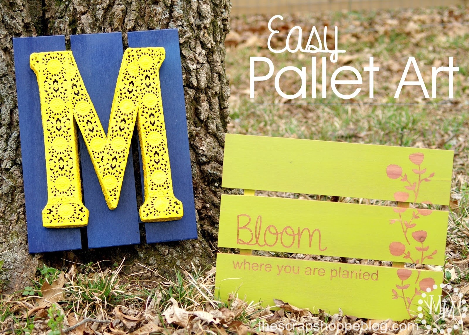 easy pallet art