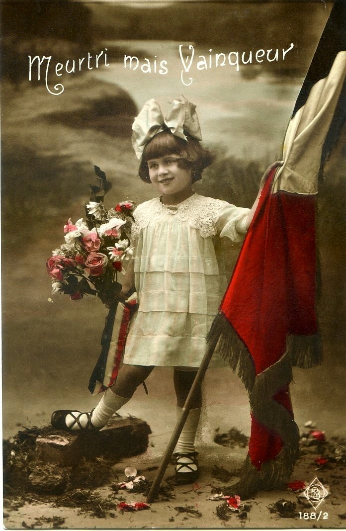 Beautiful French Propaganda Postcards From World War I ~ Vintage Everyday