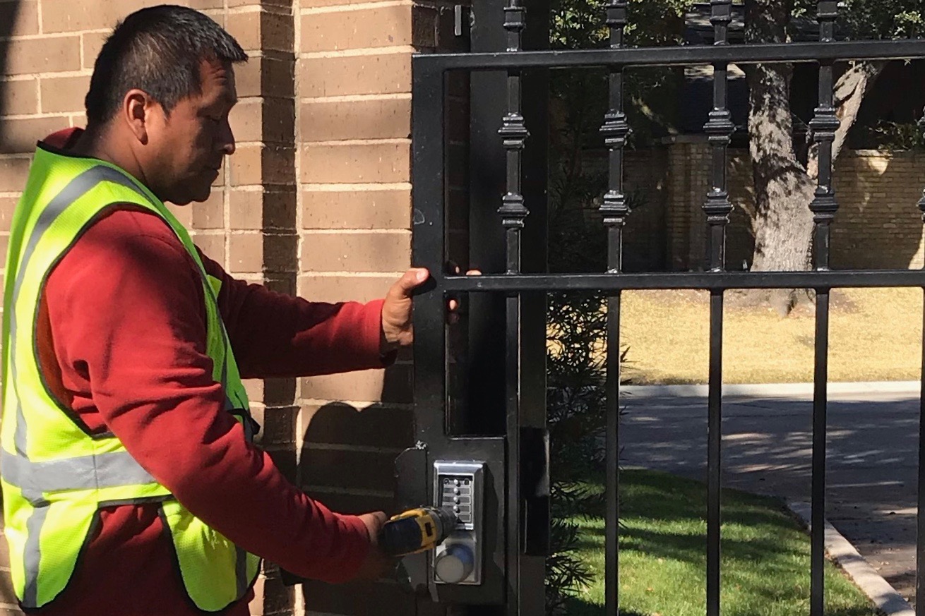 New Locks on Pedestrian Gates