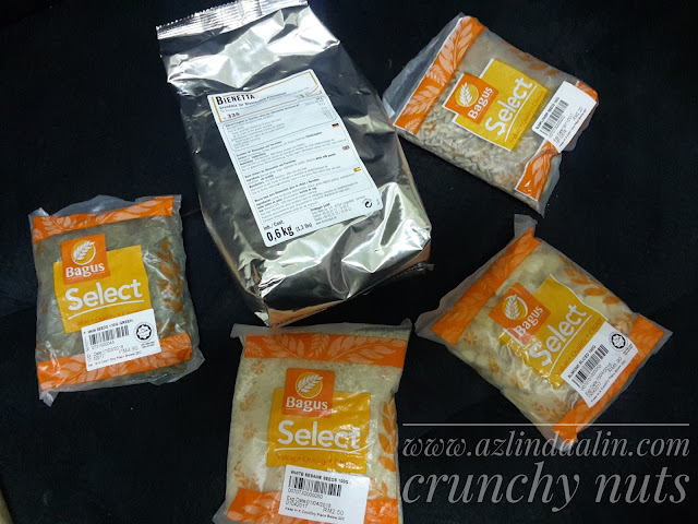 Almond Crunchy Nuts Resepi Biskut Raya Mudah Almond Crunchy Nuts Resepi Biskut Raya Mudah