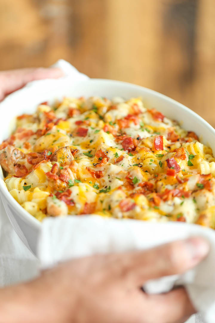 CHICKEN BACON RANCH CASSEROLE in My kitchen