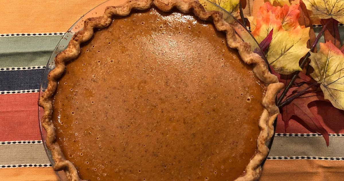 From My Family's Polish Kitchen: Libby's New Fashioned Pumpkin Pie Recipe
