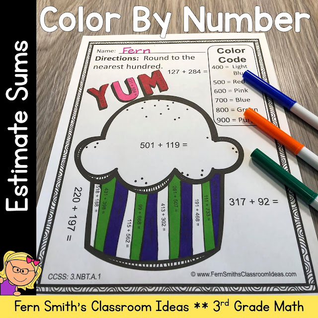 Rounding to Estimate the Sum Color by Number