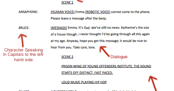Unit 11 : 11.1 Radio Script Analysis