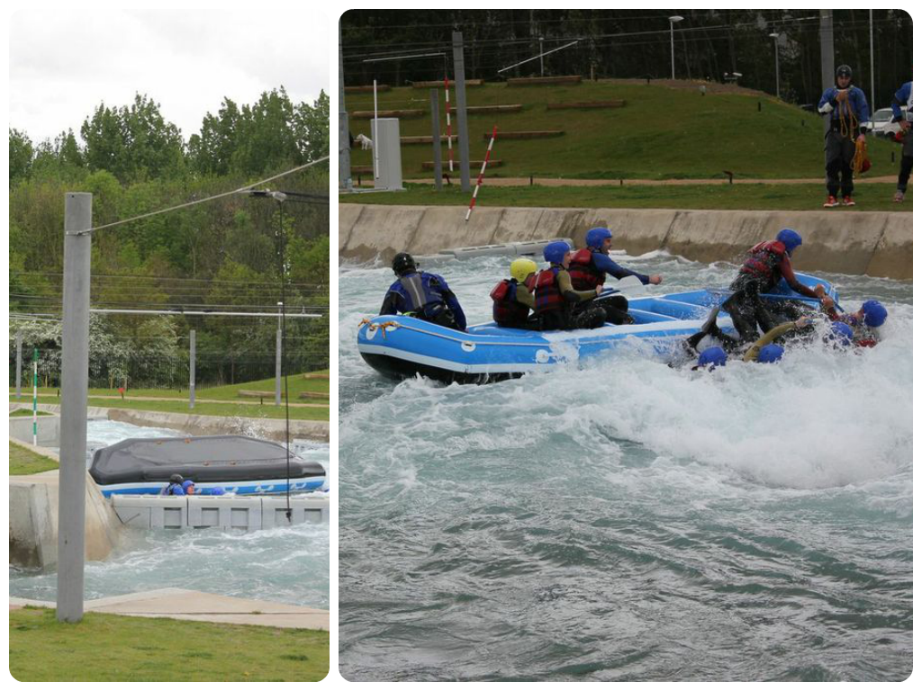 White water rafting at Lee Valley White water rafting at Lee Valley