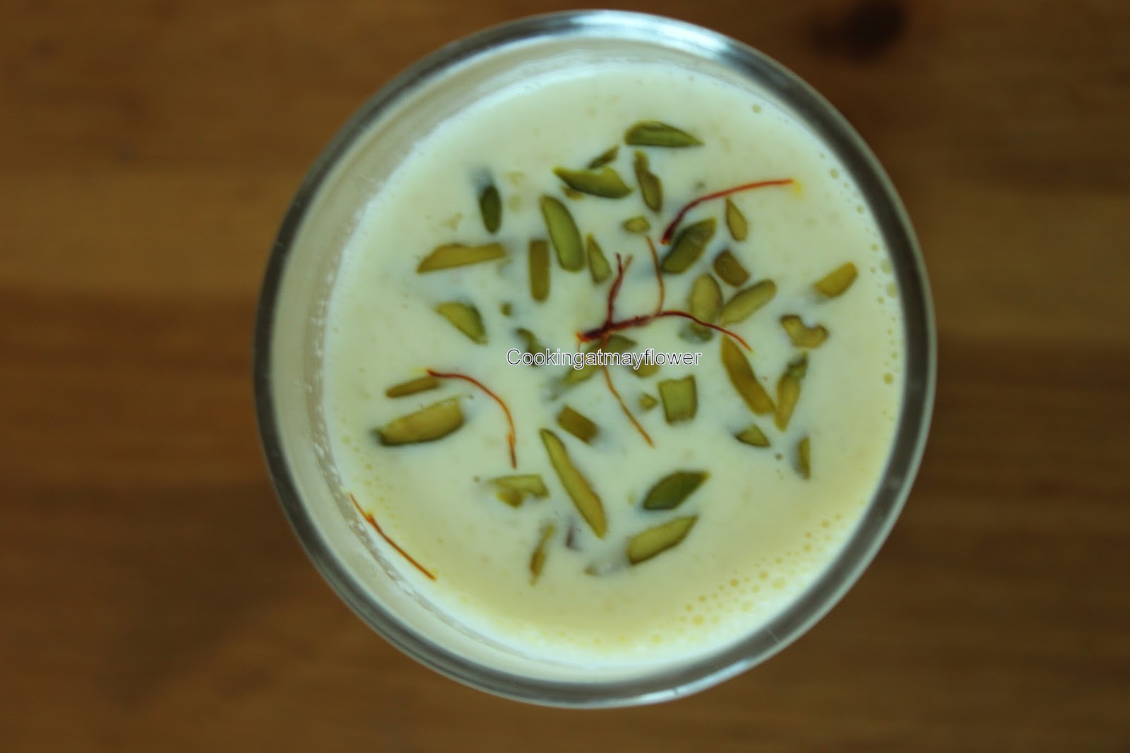 Cooking at Mayflower Badam milk/Indian Almond milk/Badam paal Video recipe