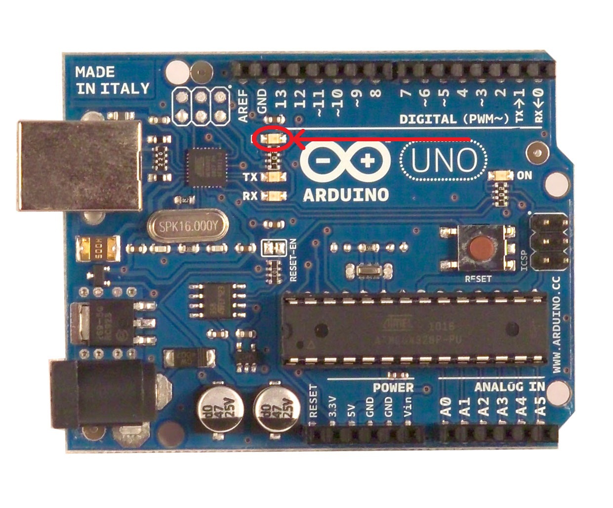 Space Tinkerer's Lab: My First Arduino Test