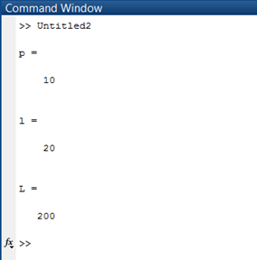 command window
