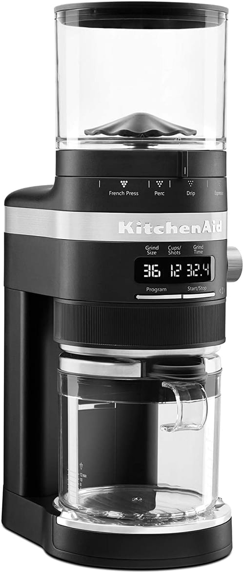Review KitchenAid KCG8433BM Burr Coffee Grinder