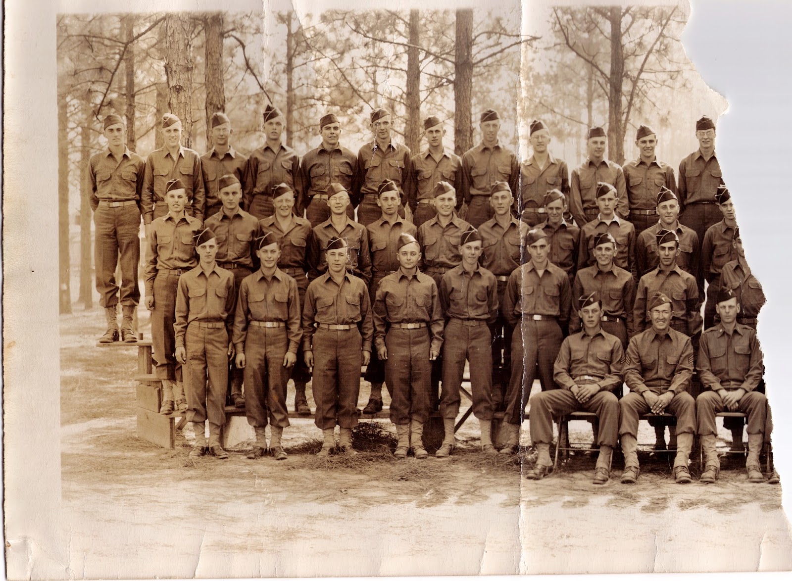 Gene and Clara's: Basic Training, Fort Benning, Georgia, August 