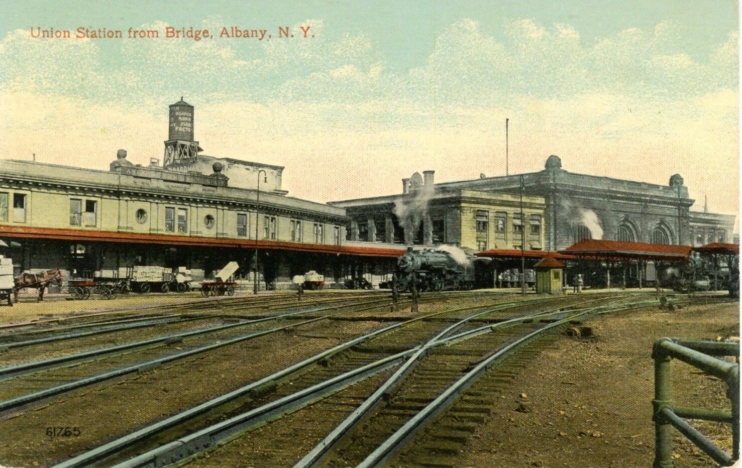 Vintage Railroad Pictures Albany Union Station