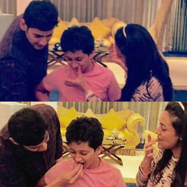 Mahesh babu son gautam birthday celebration photos Mahesh babu son gautam birthday celebration photos