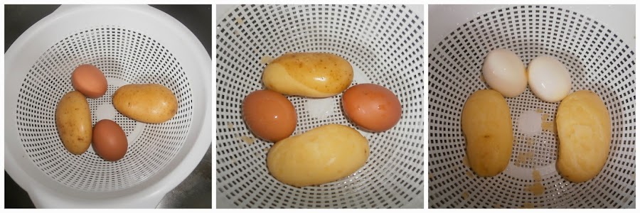 PREPARACION DE PATATAS ALIÑAS