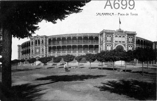 Salamanca en el ayer La Plaza de toros de la Glorieta