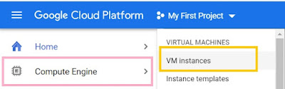 Create a Linux VM instance in google cloud (GCP)