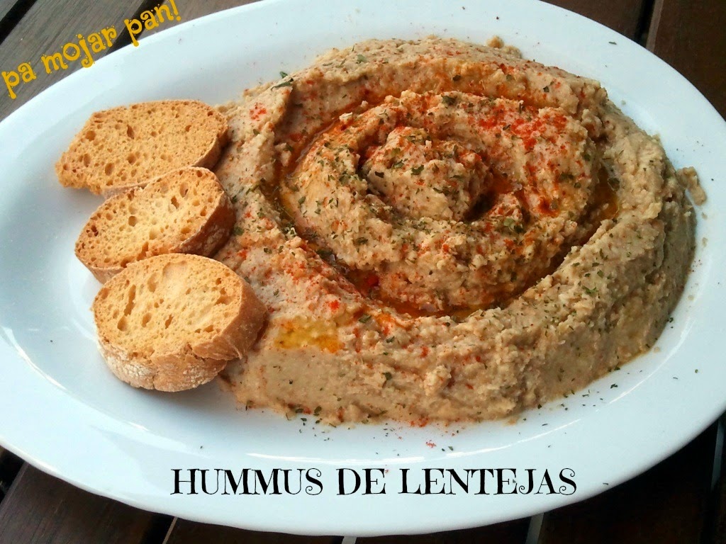 Hummus de lentejas