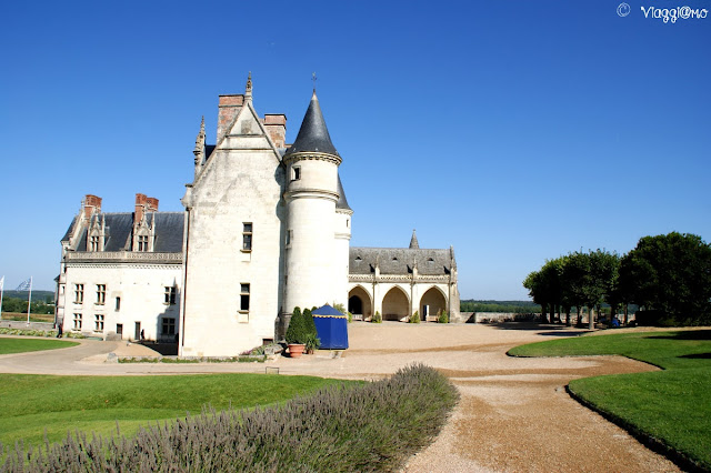 Vista panoramica del Castello Reale di Amboise