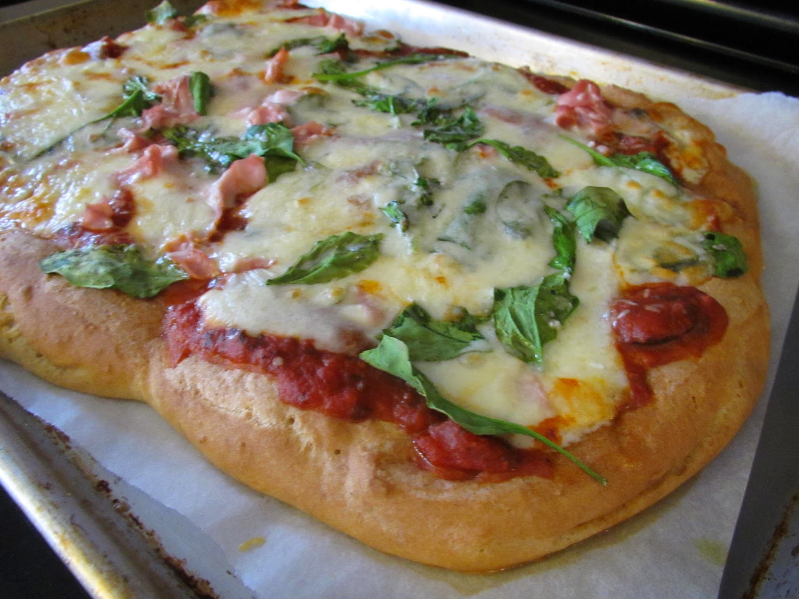 Successfully Gluten Free! : Focaccia Bread Pizza!