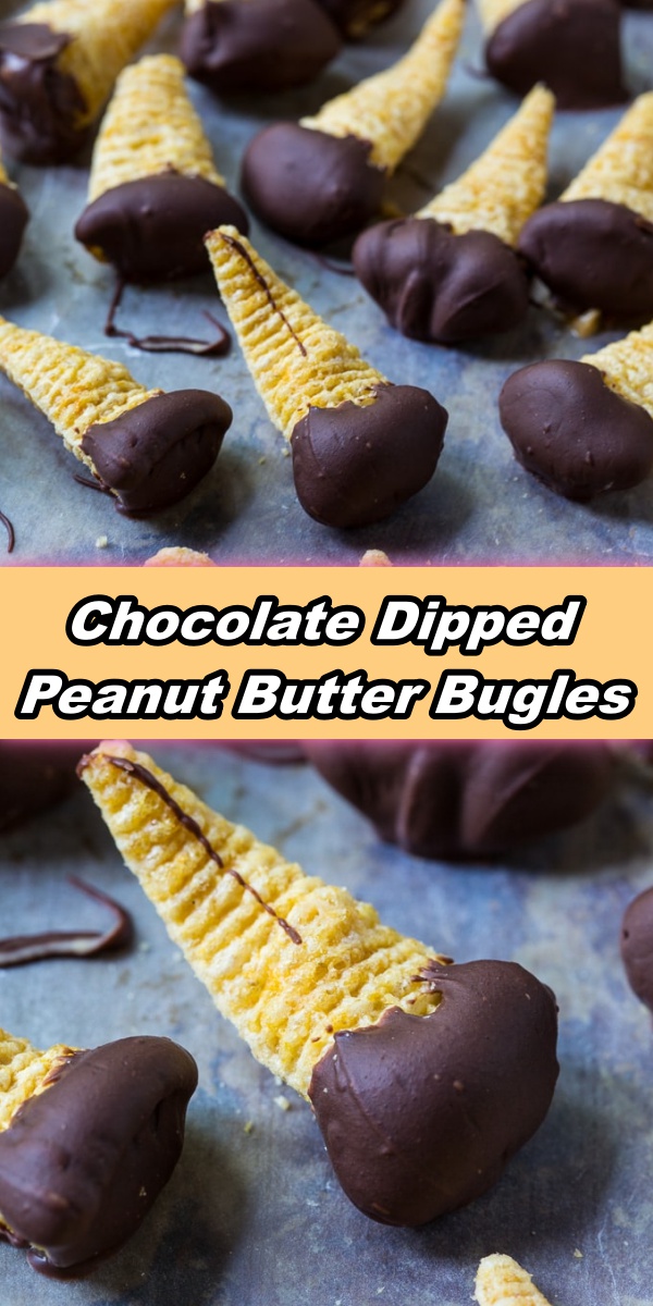 Chocolate Dipped Peanut Butter Bugles Recipe Notes