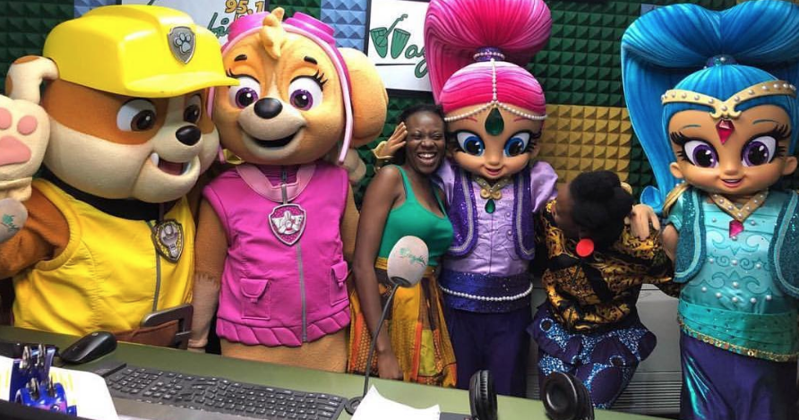 NickALive!: 'PAW Patrol' & 'Shimmer And Shine' Stars Arrive In Lagos For Nickelodeon Africa's