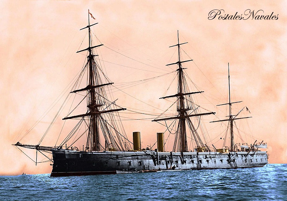 FDRA Fuerza Naval Royal Navy HMS Northumberland (1866)