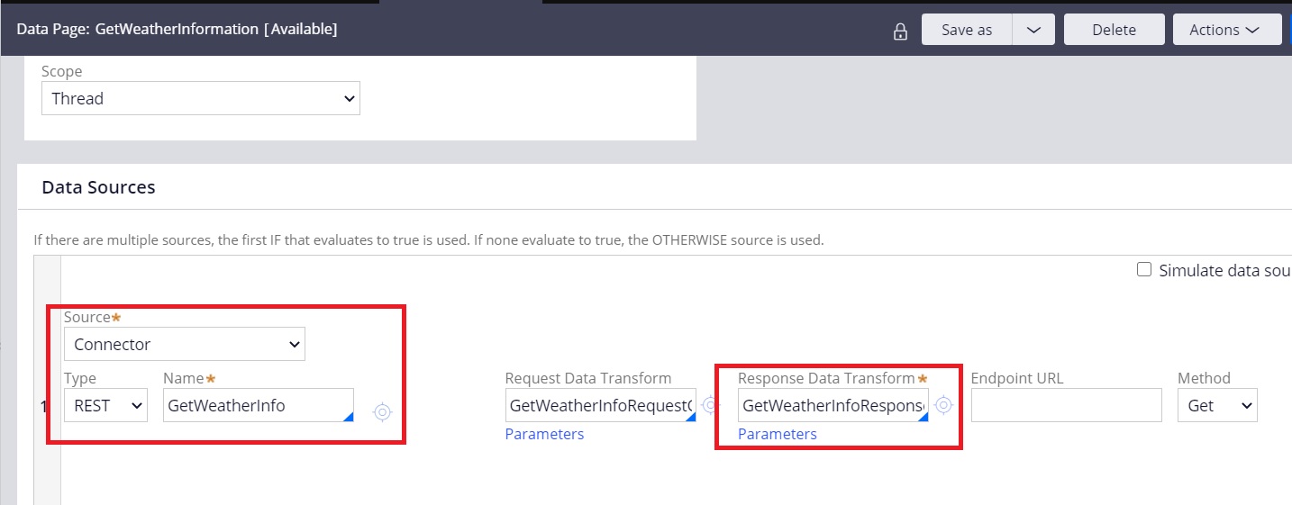 Pega exception handling in connectors Pega Help Case Management
