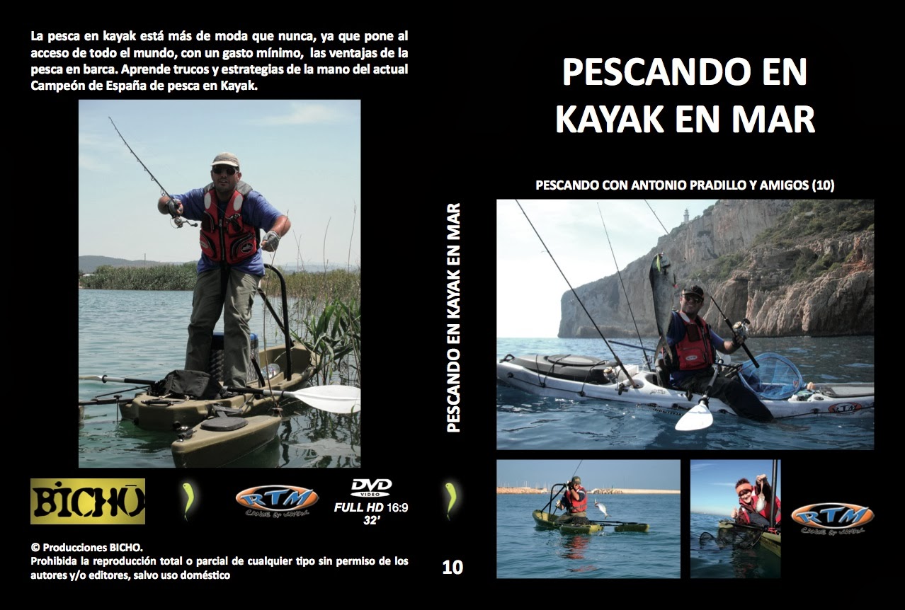 DVD PESCA EN KAYAK EN EL MAR (ver trailer)