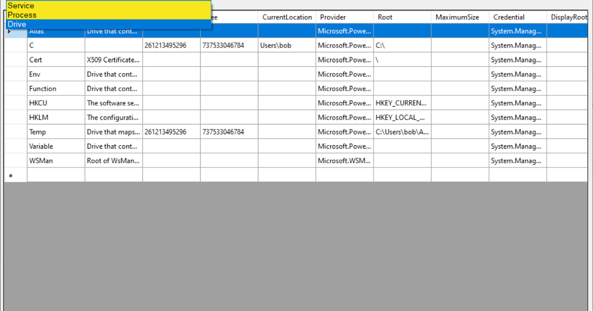Chuanshuoge powershell 30 UI 3 comboBox, dataGridView