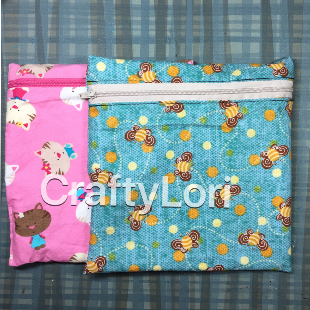 CraftyLori on YT GO GREEN! Reusable sandwich bags sewing tutorial