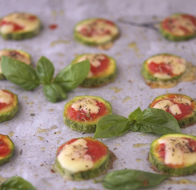 Zucchini Pizza Bites