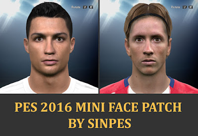 PES 2016 MINI FACE PATCH BY SINPES