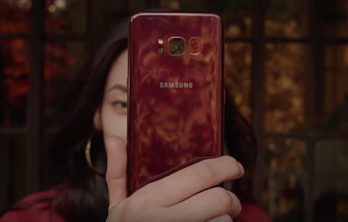 Samsung Galaxy S8'in Kırmızı Rengi Ortaya Çıktı