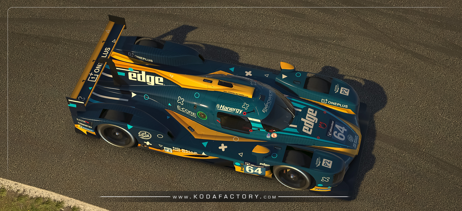 Edge Motors Dallara P217 LMP2 iRacing Koda Factory
