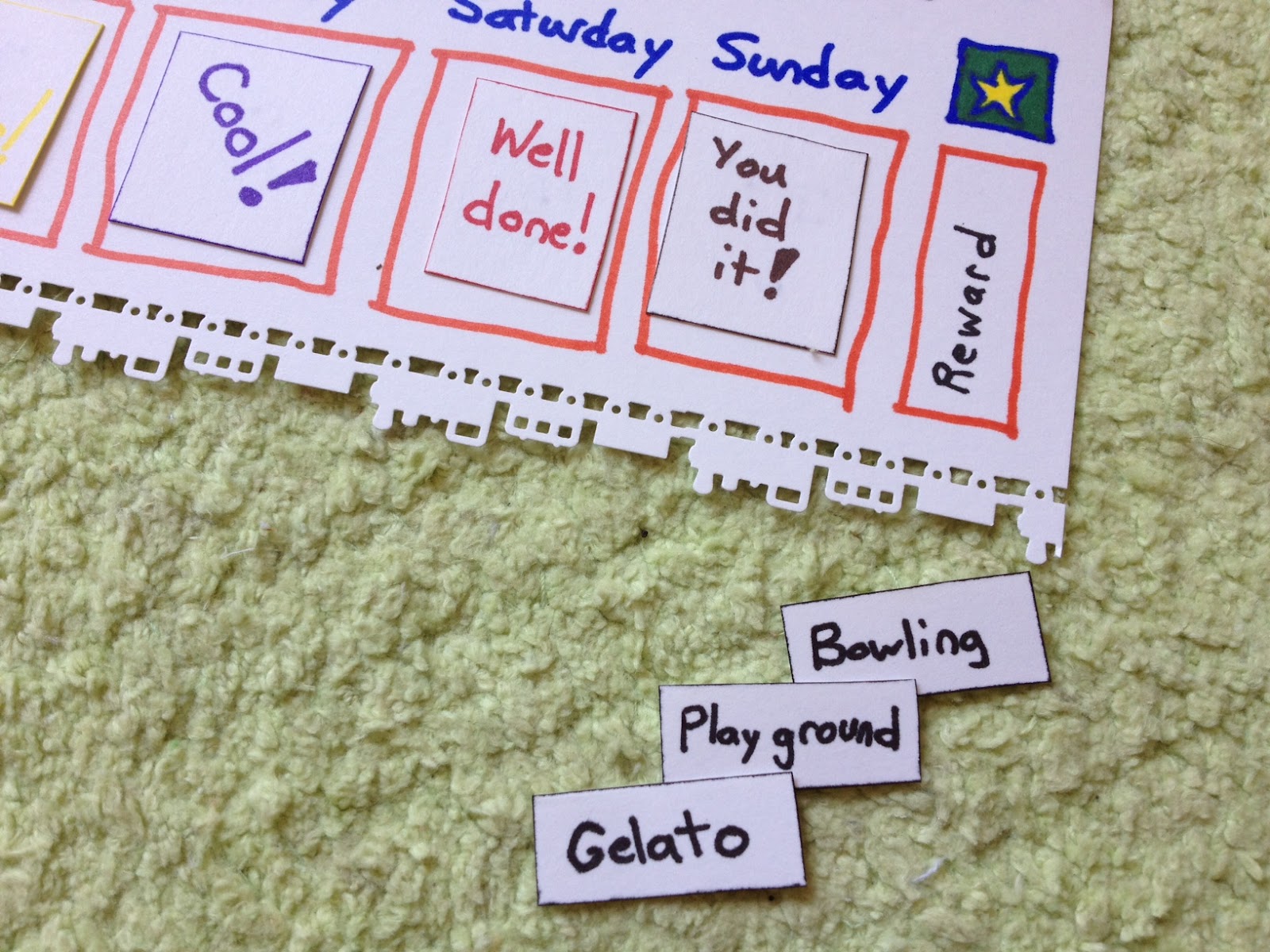Designing Life: DIY Potty Training Chart