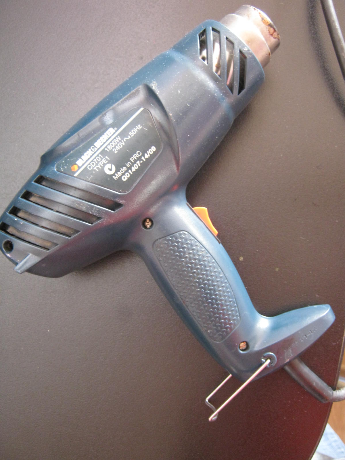 Debbie Crothers: Heat Gun vs Embossing Gun To Cure Kato Liquid Clay