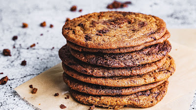 Dessert, cookies, crumbs Dessert, cookies, crumbs