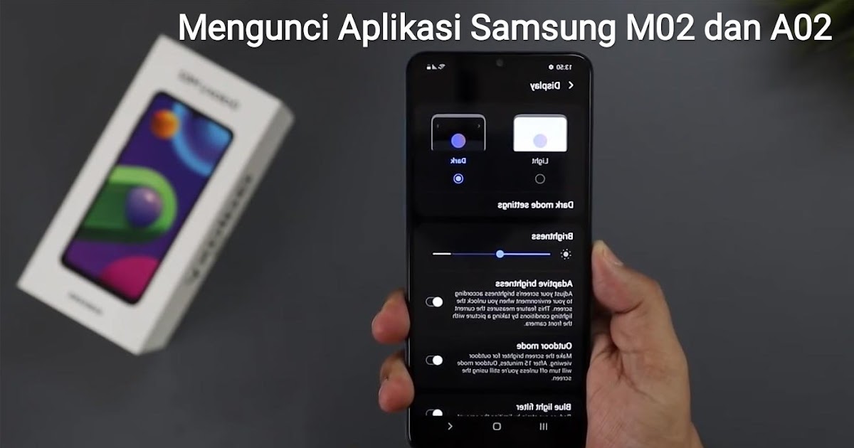 Cara Kunci Aplikasi Samsung Galaxy M02 Dan A02 Layar Terbaru Cara Kunci Aplikasi Samsung Galaxy M02 Dan A02 Layar Terbaru