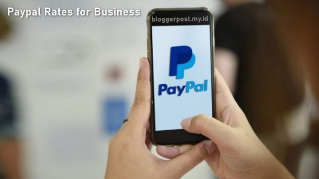 paypal rates for business
