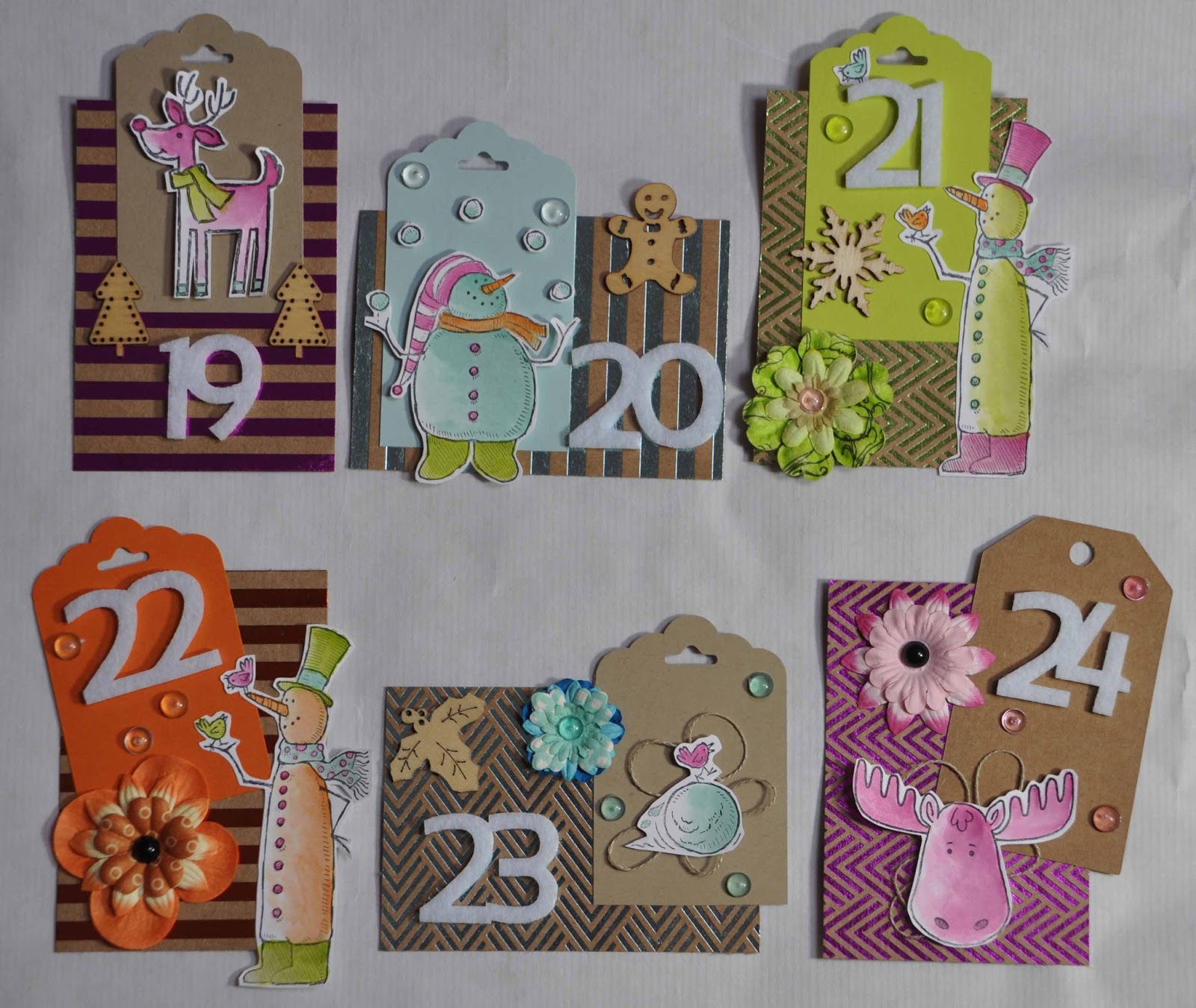 Jardin Créatif de Marianne: Calendrier de l'Avent Jardin Créatif de Marianne: Calendrier de l'Avent