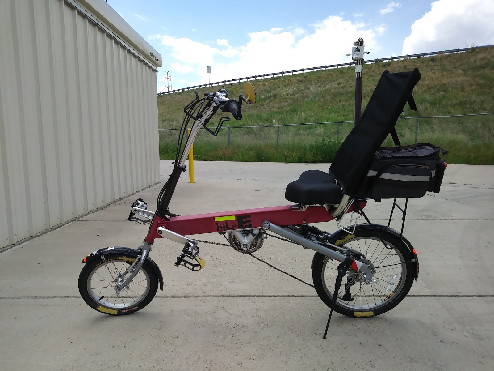 "OUT and ABOUT on the RECUMBENTS"! "New to me", BikeE Recumbent Bikes