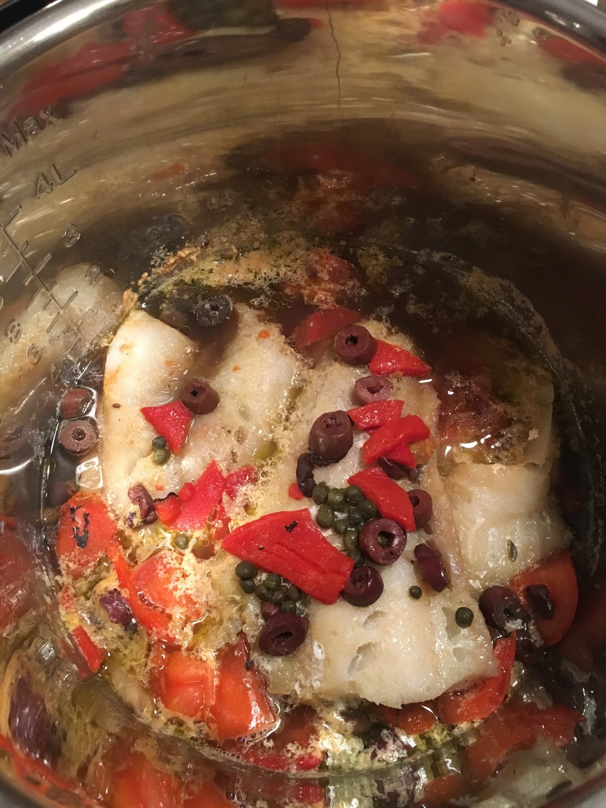YankeeBelle Cafe Frozen Fish in the Instant Pot