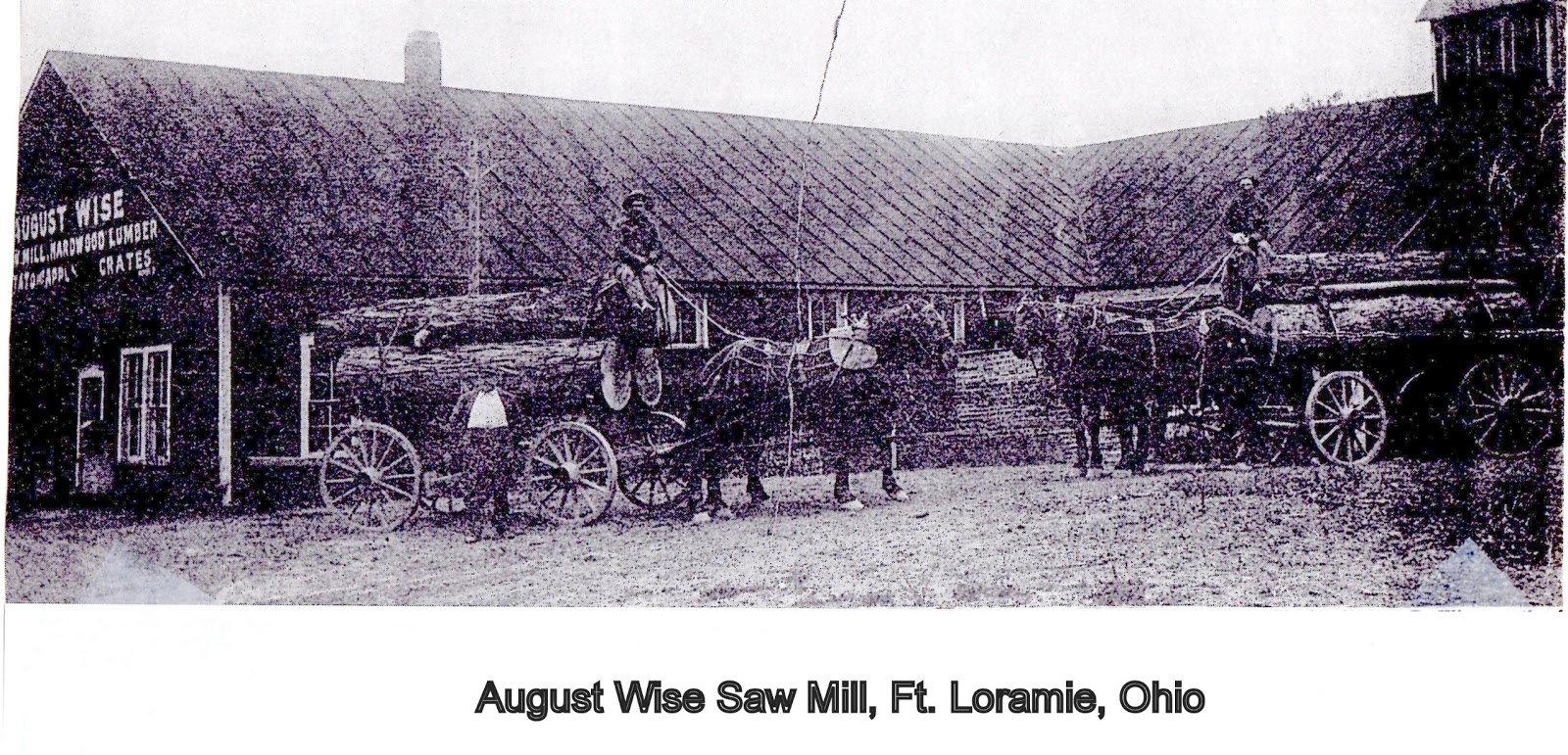 Boerger Pictorial History Downtown Ft. Loramie
