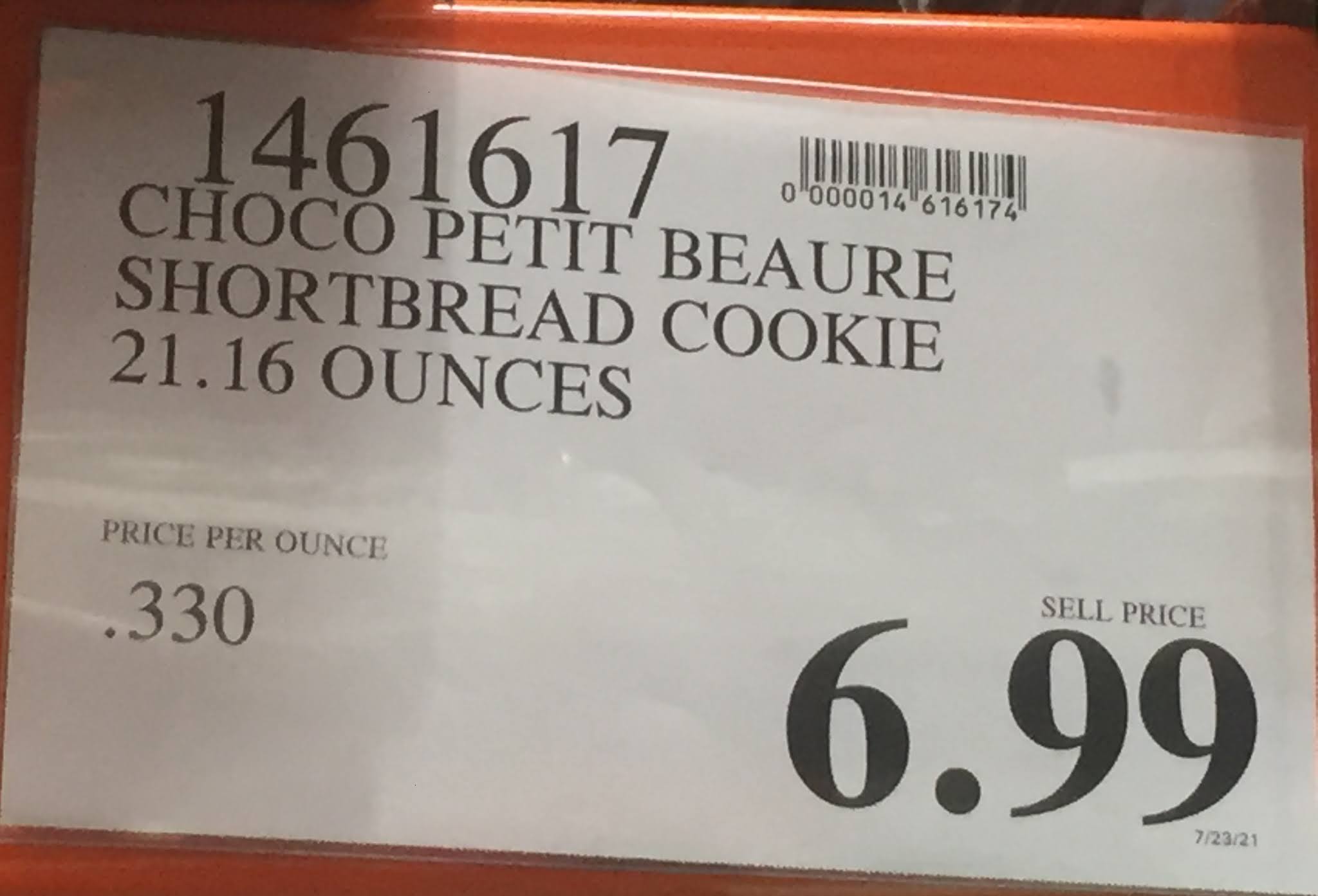 Choco Petit Beaure Milk Chocolate Shortbread Cookies Costco Weekender