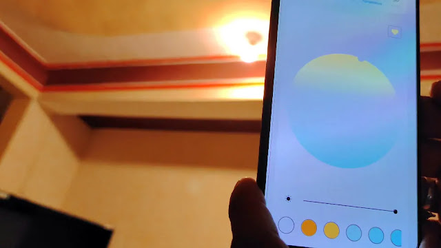 warm colour tone Warm colour tone in smart bulb