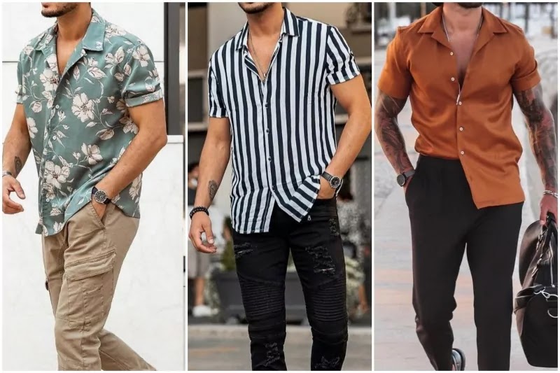 Men's Half Sleeves Shirts; Styling Guide & Outfit Ideas. - TIPTOPGENTS